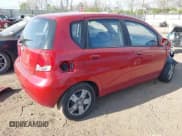 ✅ 2008 Chevrolet Aveo SVM • VIN: KL1TD66638B258827 • Lot: 42057355. Wystawiony na IAAI z przebiegiem 132 955 mil. Bezpłatny archiwum sprzedaży aukcyjnych z USA i szczegółowy raport historii pojazdu na DreamBid. Zdjęcie 4.