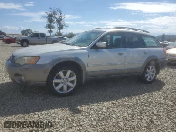 ✅ 2006 Subaru Legacy Outback Limited • VIN: 4S4BP62C666359143 • Lot: 81810555. Listed on Copart with 121,264 mi. Free auction sales archive from the USA and detailed vehicle history report at DreamBid. Image 1.