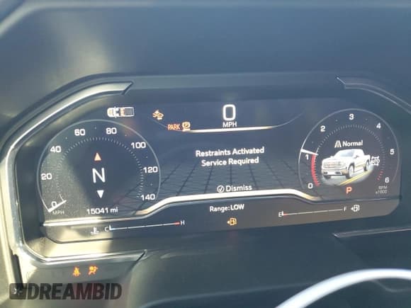 ✅ 2024 GMC Sierra 1500 Denali Ultimate • VIN: 1GTUUHEL4RZ333348 • Лот: 82270085. Опубликован ранее на Copart с пробегом 15 041 миль. Бесплатный доступ к архиву аукционных продаж из США и подробный отчёт об истории автомобиля на DreamBid. Изображение 9.