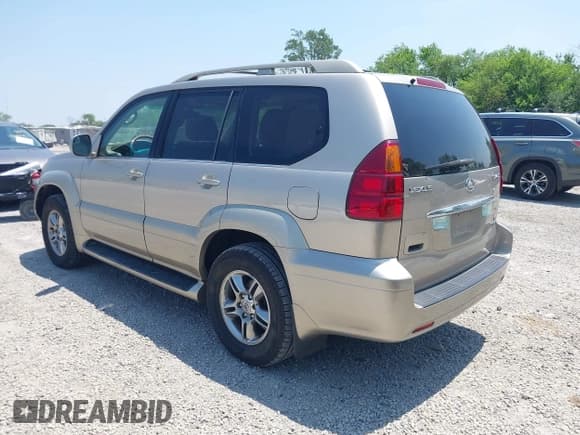 ✅ 2003 Lexus GX 470 • VIN: JTJBT20X630012499 • Lot: 42493067. Listed on IAAI with 177,215 mi. Free auction sales archive from the USA and detailed vehicle history report at DreamBid. Image 3.