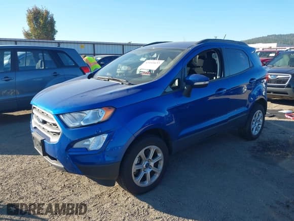 ✅ 2021 Ford EcoSport SE • VIN: MAJ6S3GLXMC429629 • Lot: 43444633. Listed on IAAI with 8,475 mi. Free auction sales archive from the USA and detailed vehicle history report at DreamBid. Image 18.