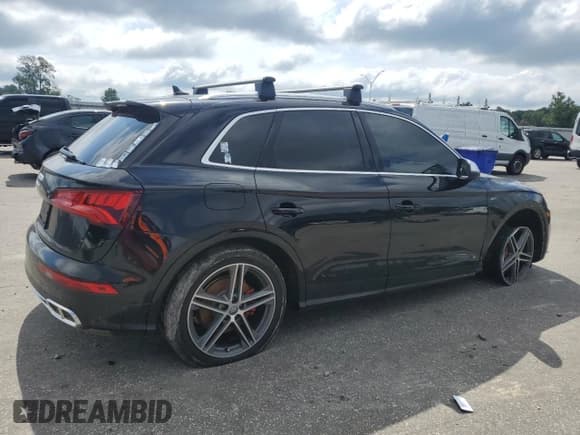 ✅ 2018 Audi SQ5 Premium Plus • VIN: WA1A4AFY6J2232310 • Lot: 68310245. Listed on Copart with 58,377 mi. Free auction sales archive from the USA and detailed vehicle history report at DreamBid. Image 3.