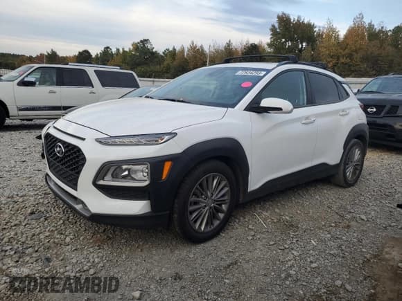 ✅ 2021 Hyundai Kona SEL Plus • VIN: KM8K62AA1MU734439 • Lot: 72934293. Listed on Copart with 71,020 mi. Free auction sales archive from the USA and detailed vehicle history report at DreamBid. Image 1.