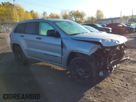 ✅ 2021 Jeep Grand Cherokee Laredo X • VIN: 1C4RJFAG0MC675127 • Лот: 43492468. Опубликован ранее на IAAI с пробегом 45 507 миль. Бесплатный доступ к архиву аукционных продаж из США и подробный отчёт об истории автомобиля на DreamBid. Изображение 1.