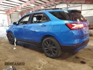 2024 Chevrolet Equinox RS z VIN 3GNAXWEG6RS232690, wystawiony jako Copart lot #84030015 z przebiegiem 17 774 mil mil oraz Czysty tytuł • Clean title. Historia ofert i sprzedaży dostępna na DreamBid. Obrazek 2.