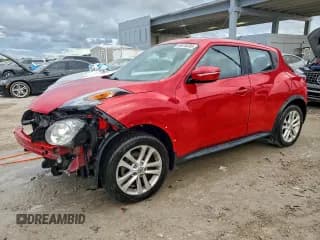 ✅ 2016 Nissan Juke SV • VIN: JN8AF5MVXGT656984 • Lot: 94476595. Listed on Copart with 124,290 mi. Free auction sales archive from the USA and detailed vehicle history report at DreamBid. Image 1.