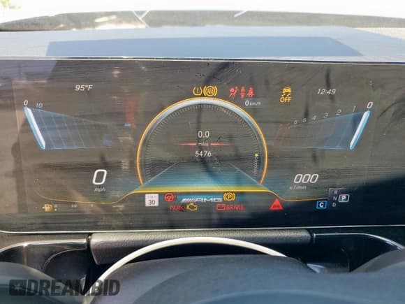 ✅ 2023 Mercedes-Benz GLA 45 AMG • VIN: W1N4N5DB7PJ524979 • Lot: 64977225. Wystawiony na Copart z przebiegiem 1 452 mil. Bezpłatny archiwum sprzedaży aukcyjnych z USA i szczegółowy raport historii pojazdu na DreamBid. Zdjęcie 9.