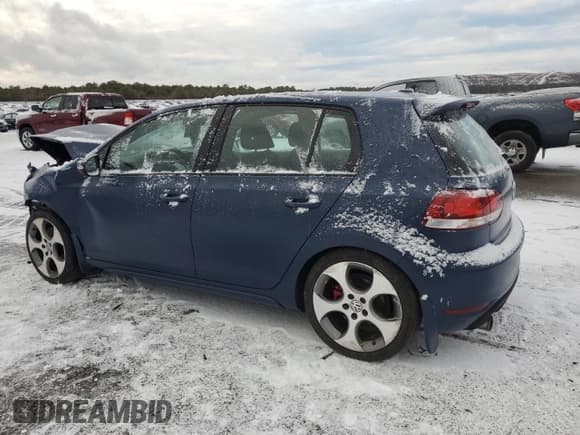 ✅ 2011 Volkswagen Golf GTI w/Sunroof PZEV • VIN: WVWHD7AJ5BW187954 • Lot: 41444795. Listed on Copart with Not provided. Free auction sales archive from the USA and detailed vehicle history report at DreamBid. Image 2.