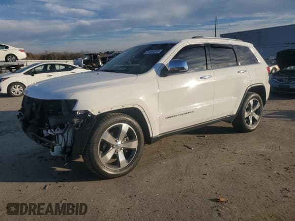✅ 2015 Jeep Grand Cherokee Limited • VIN: 1C4RJFBG9FC604090 • Лот: 91691345. Опубликован ранее на Copart с пробегом 125 255 миль. Бесплатный доступ к архиву аукционных продаж из США и подробный отчёт об истории автомобиля на DreamBid. Изображение 1.