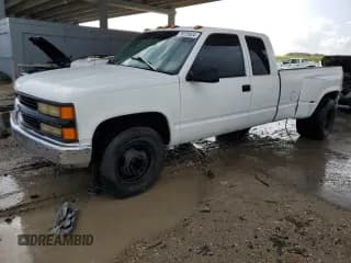 ✅ 1997 Chevrolet Silverado 3500 • VIN: 1GCHC39R7VF029092 • Lot: 76526624. Listed on Copart with 240,664 mi. Free auction sales archive from the USA and detailed vehicle history report at DreamBid. Image 1.