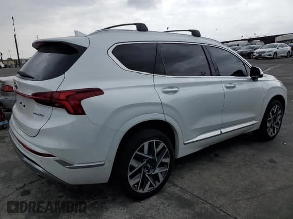✅ 2022 Hyundai Santa Fe Calligraphy • VIN: 5NMS5DAL1NH460818 • Lot: 68836453. Wystawiony na Copart z przebiegiem 26 890 mil. Bezpłatny archiwum sprzedaży aukcyjnych z USA i szczegółowy raport historii pojazdu na DreamBid. Zdjęcie 3.