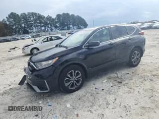 ✅ 2020 Honda CR-V EX • VIN: 5J6RW1H55LL005574 • Lot: 92032205. Listed on Copart with 55,118 mi. Free auction sales archive from the USA and detailed vehicle history report at DreamBid. Image 1.