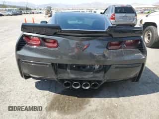 2018 Chevrolet Corvette Z51 3LT с VIN 1G1YL2D72J5103866, выставлен на аукционе Copart как лот 65161704 с пробегом 32 370 миль миль и Списание • Salvage title. История ставок и продаж доступна на DreamBid. Изображение 6.