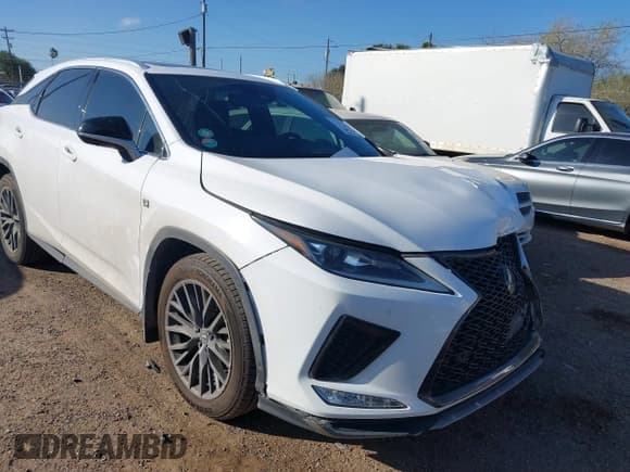 ✅ 2022 Lexus RX 350 F Sport • VIN: 2T2YZMDA0NC368528 • Лот: 41175097. Опубликован ранее на IAAI с пробегом 48 452 миль. Бесплатный доступ к архиву аукционных продаж из США и подробный отчёт об истории автомобиля на DreamBid. Изображение 1.