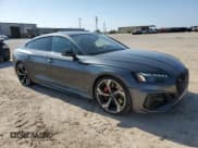 ✅ 2022 Audi RS 5 Sportback • VIN: WUAAWCF51NA900739 • Lot: 55451595. Listed on Copart with 88,652 mi. Free auction sales archive from the USA and detailed vehicle history report at DreamBid. Image 4.