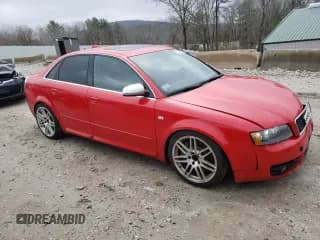 ✅ 2005 Audi S4 • VIN: WAUPL68E55A120061 • Lot: 51220825. Listed on Copart with 182,429 mi. Free auction sales archive from the USA and detailed vehicle history report at DreamBid. Image 4.