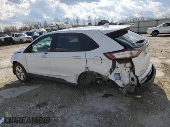 ✅ 2018 Ford Edge SE • VIN: 2FMPK3G90JBB12419 • Лот: 47110735. Опубликован ранее на Copart с пробегом 93 582 миль. Бесплатный доступ к архиву аукционных продаж из США и подробный отчёт об истории автомобиля на DreamBid. Изображение 2.