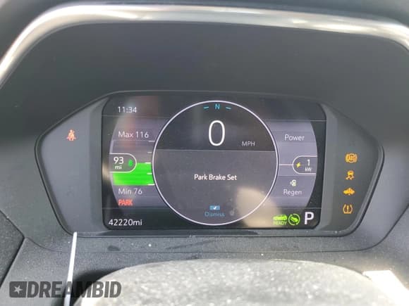 ✅ 2022 Chevrolet Bolt EV 1LT • VIN: 1G1FW6S00N4100861 • Lot: 52568135. Wystawiony na Copart z przebiegiem 42 220 mil. Bezpłatny archiwum sprzedaży aukcyjnych z USA i szczegółowy raport historii pojazdu na DreamBid. Zdjęcie 9.