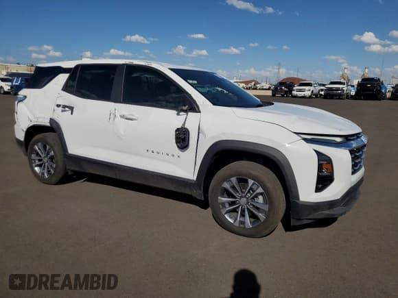 ✅ 2025 Chevrolet Equinox FWD LT • VIN: 3GNAXHEG8SL195993 • Lot: 80467615. Wystawiony na Copart z przebiegiem 5 838 mil. Bezpłatny archiwum sprzedaży aukcyjnych z USA i szczegółowy raport historii pojazdu na DreamBid. Zdjęcie 4.