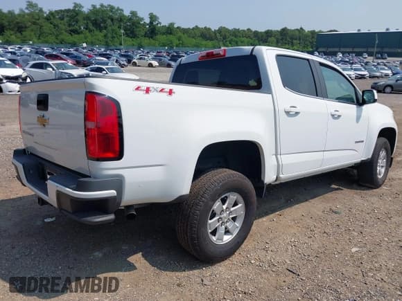 ✅ 2020 Chevrolet Colorado 4WD Work Truck • VIN: 1GCGTBEN3L1132545 • Lot: 42856502. Listed on IAAI with 86,569 mi. Free auction sales archive from the USA and detailed vehicle history report at DreamBid. Image 4.