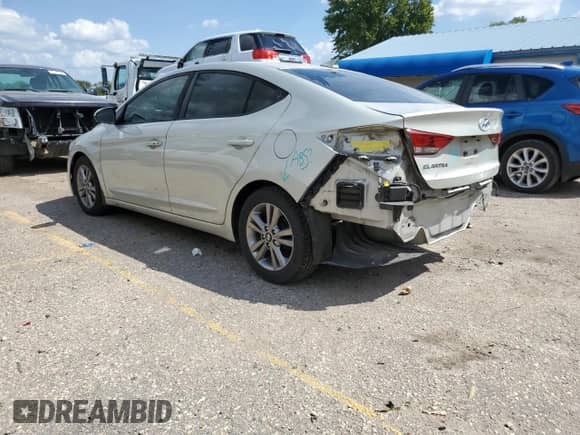 ✅ 2017 Hyundai Elantra SE • VIN: KMHD84LF2HU376782 • Lot: 69137485. Wystawiony na Copart z przebiegiem 80 615 mil. Bezpłatny archiwum sprzedaży aukcyjnych z USA i szczegółowy raport historii pojazdu na DreamBid. Zdjęcie 2.