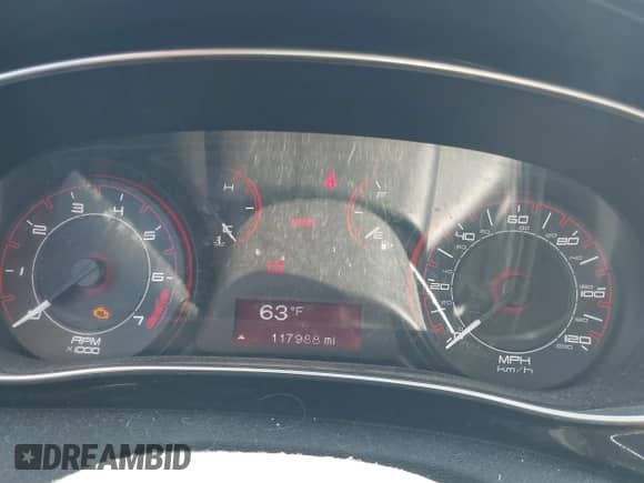 2013 Dodge Dart SXT z VIN 1C3CDFBA0DD306306, wystawiony jako IAAI lot #43578009 z przebiegiem 117 988 mil mil oraz . Historia ofert i sprzedaży dostępna na DreamBid. Obrazek 7.