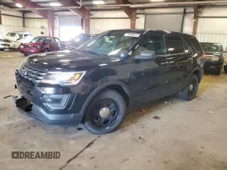 ✅ 2017 Ford Police Interceptor Utility • VIN: 1FM5K8AR9HGD59731 • Lot: 70988515. Listed on Copart with 164,730 mi. Free auction sales archive from the USA and detailed vehicle history report at DreamBid. Image 1.