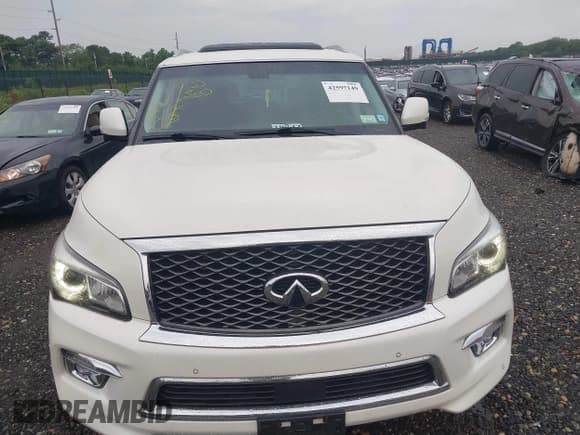 ✅ 2017 Infiniti QX80 • VIN: JN8AZ2NE0H9153659 • Lot: 42597149. Listed on IAAI with 81,515 mi. Free auction sales archive from the USA and detailed vehicle history report at DreamBid. Image 12.