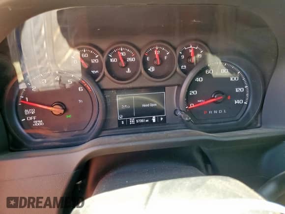 2022 Chevrolet Silverado 1500 Custom z VIN 1GCPDBEK8NZ591352, wystawiony jako Copart lot #65209115 z przebiegiem 57 351 mil mil oraz Czysty tytuł • Clean title. Historia ofert i sprzedaży dostępna na DreamBid. Obrazek 9.