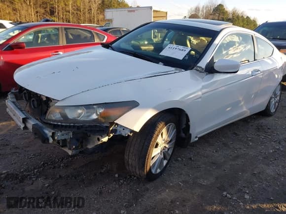 ✅ 2008 Honda Accord EX-L • VIN: 1HGCS12828A014537 • Лот: 41197689. Опубликован ранее на IAAI с пробегом 154 390 миль. Бесплатный доступ к архиву аукционных продаж из США и подробный отчёт об истории автомобиля на DreamBid. Изображение 2.