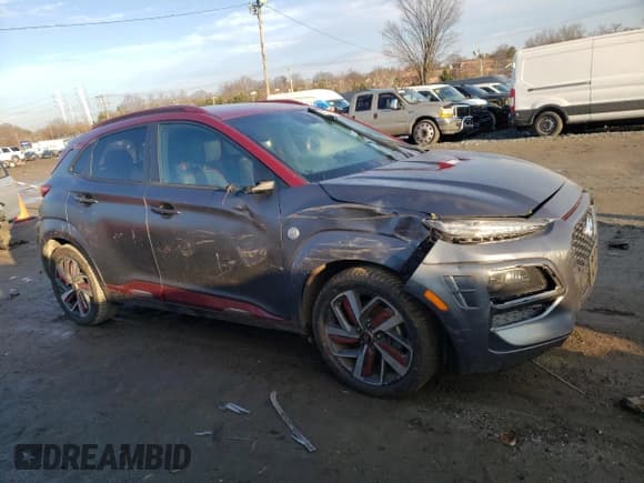 ✅ 2019 Hyundai Kona Ultimate • VIN: KM8K53A53KU303688 • Лот: 82574433. Опубликован ранее на Copart с пробегом Не указан. Бесплатный доступ к архиву аукционных продаж из США и подробный отчёт об истории автомобиля на DreamBid. Изображение 4.