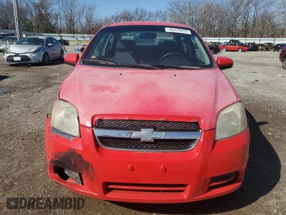 ✅ 2007 Chevrolet Aveo LS • VIN: KL1TD56657B086924 • Lot: 46470835. Wystawiony na Copart z przebiegiem 169 031 mil. Bezpłatny archiwum sprzedaży aukcyjnych z USA i szczegółowy raport historii pojazdu na DreamBid. Zdjęcie 5.
