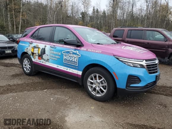✅ 2023 Chevrolet Equinox LS • VIN: 3GNAXHEG6PL179976 • Lot: 90226705. Listed on Copart with 90,130 mi. Free auction sales archive from the USA and detailed vehicle history report at DreamBid. Image 4.