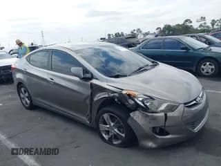 ✅ 2013 Hyundai Elantra GLS • VIN: 5NPDH4AE7DH384654 • Lot: 42754948. Listed on IAAI with 146,218 mi. Free auction sales archive from the USA and detailed vehicle history report at DreamBid. Image 1.