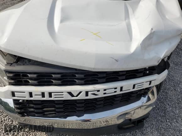 2022 Chevrolet Silverado 1500 Work Truck z VIN 3GCNWAED1NG202824, wystawiony jako Copart lot #60652915 z przebiegiem 56 196 mil mil oraz Szkoda całkowita • Salvage title. Historia ofert i sprzedaży dostępna na DreamBid. Obrazek 11.