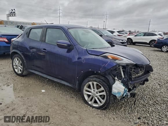✅ 2016 Nissan Juke S • VIN: JN8AF5MV2GT655084 • Lot: 96388125. Listed on Copart with Not provided. Free auction sales archive from the USA and detailed vehicle history report at DreamBid. Image 4.