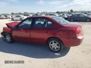2005 Hyundai Elantra GLS z VIN KMHDN46D35U934587, wystawiony jako Copart lot #76984764 z przebiegiem Nie podano mil oraz Szkoda całkowita • Salvage title. Historia ofert i sprzedaży dostępna na DreamBid. Obrazek 2.