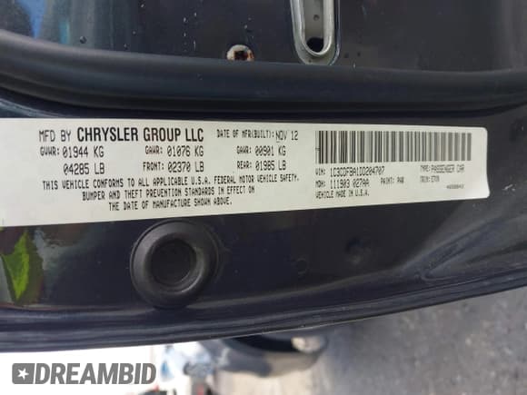 ✅ 2013 Dodge Dart SXT • VIN: 1C3CDFBA1DD204707 • Лот: 43548658. Опубликован ранее на IAAI с пробегом 157 377 миль. Бесплатный доступ к архиву аукционных продаж из США и подробный отчёт об истории автомобиля на DreamBid. Изображение 9.