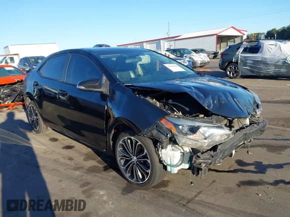 ✅ 2015 Toyota Corolla LE • VIN: 2T1BURHE1FC432404 • Lot: 43450629. Listed on IAAI with 94,390 mi. Free auction sales archive from the USA and detailed vehicle history report at DreamBid. Image 1.