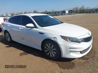 ✅ 2018 Kia Optima LX • VIN: 5XXGT4L35JG265399 • Lot: 43785035. Listed on IAAI with 128,699 mi. Free auction sales archive from the USA and detailed vehicle history report at DreamBid. Image 1.