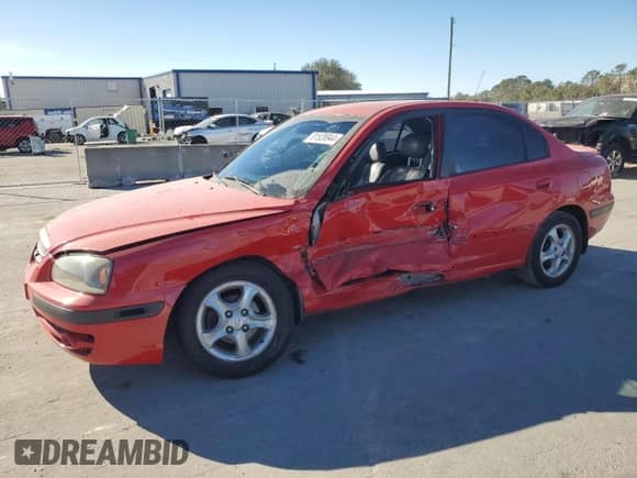 2004 Hyundai Elantra GLS z VIN KMHDN46D24U752362, wystawiony jako Copart lot #81528944 z przebiegiem 157 830 mil mil oraz Szkoda całkowita • Salvage title. Historia ofert i sprzedaży dostępna na DreamBid. Obrazek 1.