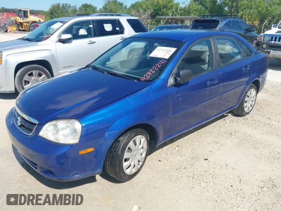 ✅ 2007 Suzuki Forenza • VIN: KL5JD56ZX7K699864 • Лот: 42722241. Опубликован ранее на IAAI с пробегом 131 897 миль. Бесплатный доступ к архиву аукционных продаж из США и подробный отчёт об истории автомобиля на DreamBid. Изображение 2.