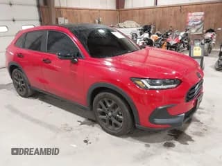 ✅ 2024 Honda HR-V Sport • VIN: 3CZRZ2H57RM725141 • Lot: 43644762. Listed on IAAI with 21,067 mi. Free auction sales archive from the USA and detailed vehicle history report at DreamBid. Image 1.