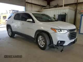 2019 Chevrolet Traverse LT z VIN 1GNERHKW1KJ185773, wystawiony jako Copart lot #66623455 z przebiegiem 100 512 mil mil oraz Szkoda całkowita • Salvage title. Historia ofert i sprzedaży dostępna na DreamBid. Obrazek 4.