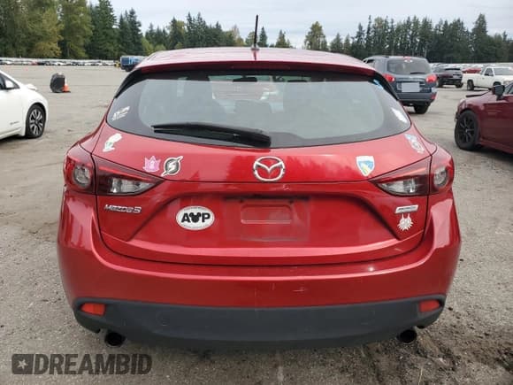 ✅ 2015 Mazda 3 i Touring • VIN: JM1BM1L7XF1247007 • Lot: 84441895. Listed on Copart with 209,651 mi. Free auction sales archive from the USA and detailed vehicle history report at DreamBid. Image 6.