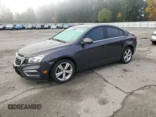 ✅ 2015 Chevrolet Cruze LT • VIN: 1G1PE5SB5F7193525 • Lot: 92135025. Listed on Copart with 86,486 mi. Free auction sales archive from the USA and detailed vehicle history report at DreamBid. Image 1.