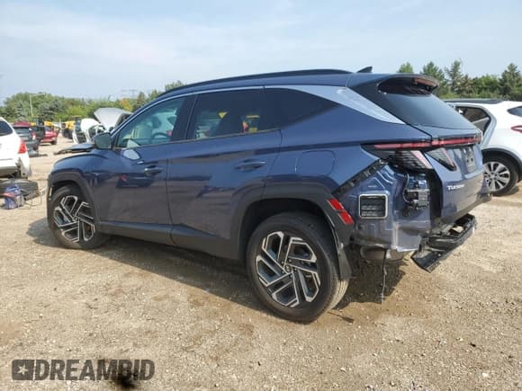 ✅ 2025 Hyundai Tucson Limited • VIN: 5NMJECDE9SH457518 • Лот: 69124005. Опубликован ранее на Copart с пробегом 5 829 миль. Бесплатный доступ к архиву аукционных продаж из США и подробный отчёт об истории автомобиля на DreamBid. Изображение 2.