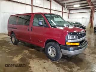 2006 Chevrolet Express Passenger с VIN 1GAHG35U961272036, выставлен на аукционе Copart как лот 43362255 с пробегом 214 994 миль миль и Чистый • Clean title. История ставок и продаж доступна на DreamBid. Изображение 4.