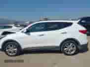 2014 Hyundai Santa Fe with VIN 5XYZU3LA7EG183450, listed as a IAAI auction lot 43218232 with 102,132 mi miles and . Bid and sale history available at DreamBid. Image 14.