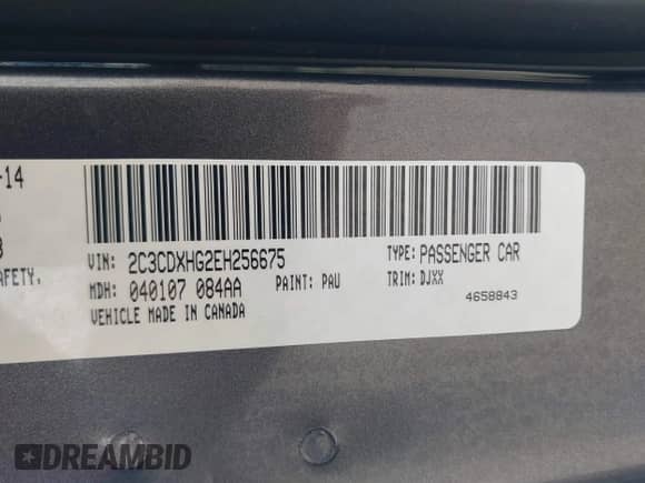 2014 Dodge Charger SXT Plus z VIN 2C3CDXHG2EH256675, wystawiony jako IAAI lot #43153204 z przebiegiem 139 843 mil mil oraz . Historia ofert i sprzedaży dostępna na DreamBid. Obrazek 9.